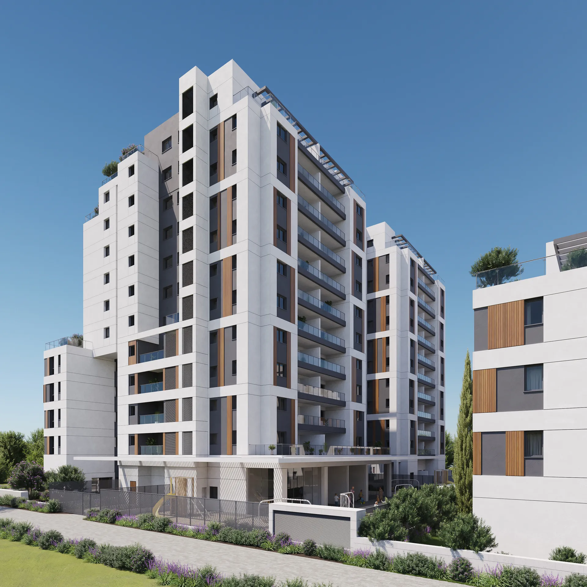The international quarter, Lod, Israel — 3D RENDERING (4)